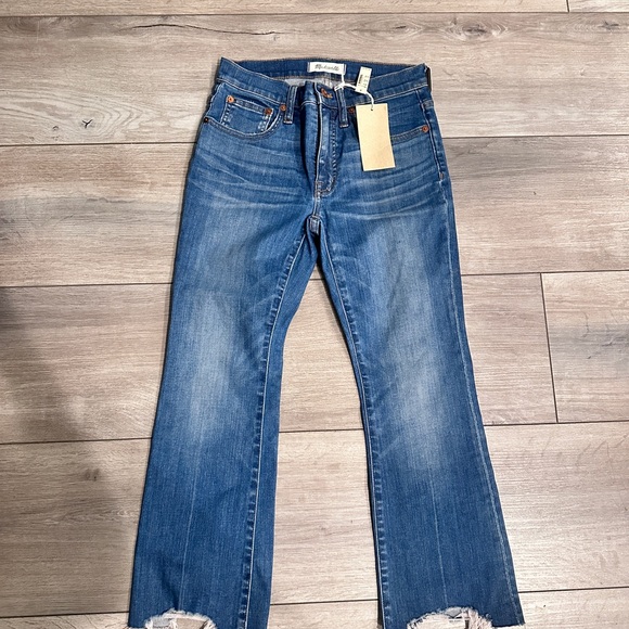 Madewell boot cut mini flare jeans sz 25 - Picture 3 of 8